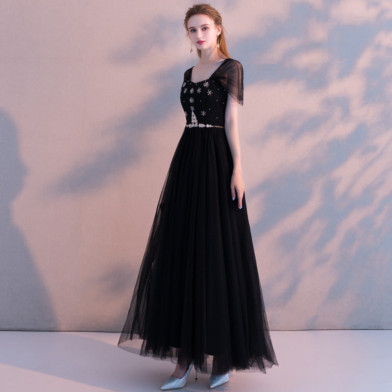 Summer Models A Shoulder Gray Celebrity Birthday Dresses Small Dress Fairy Bridesmaid Dresses