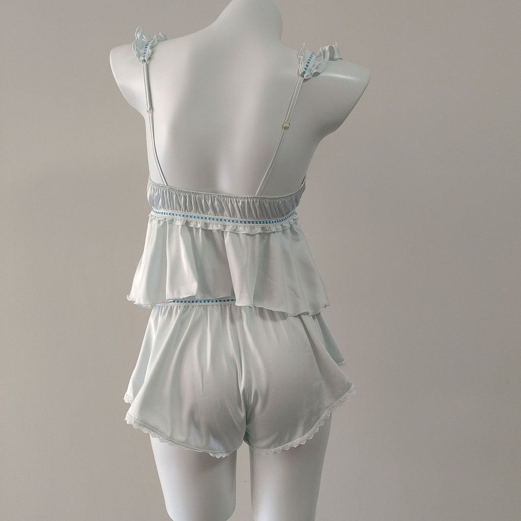 Silk Camisole Nightgown | Backless Satin Slip Dress Sleepwear