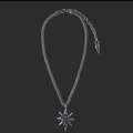 Original Punk-goth Niche Heavy-duty Cross Necklace