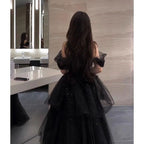 French Style Princess Sleeve Dress | Luxury Long Evening Gown Women