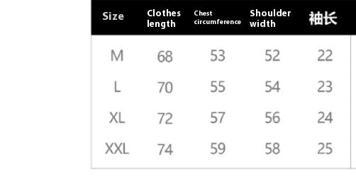 Street Tide Brand Wash Short Sleeve