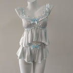 Silk Camisole Nightgown | Backless Satin Slip Dress Sleepwear