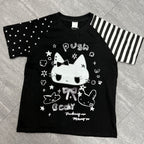 Japanese Cute Cute Cat Short-sleeved T-shirt