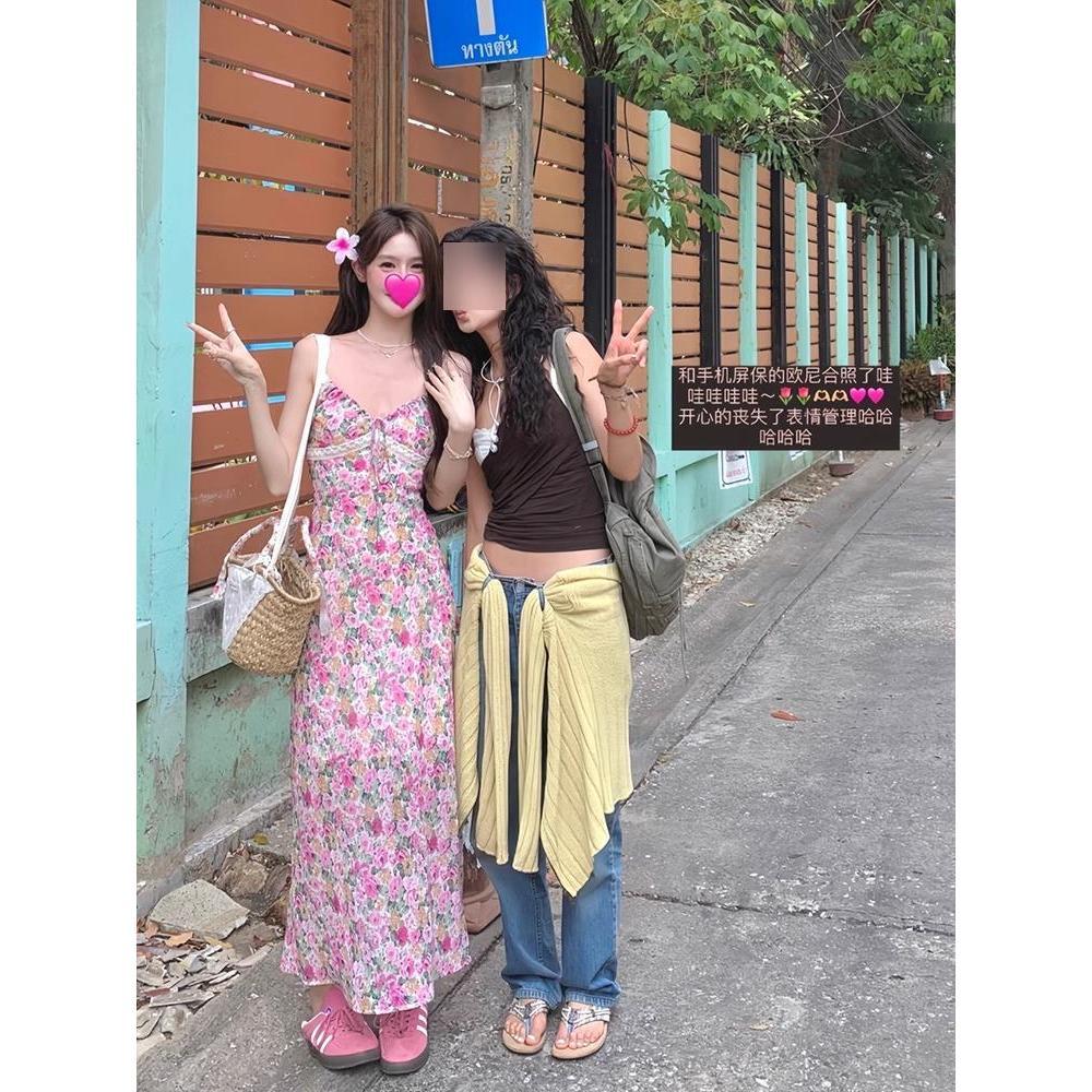 Women's Waist Slimming Vacation Elegant Long Dress