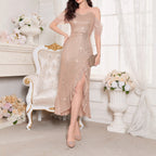 Women's Solid Color Sexy Fashionable Sequin Dress