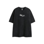 Street Tide Brand Wash Short Sleeve