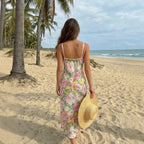 Womens Fashionable Versatile Simple Slim-Fit Dress