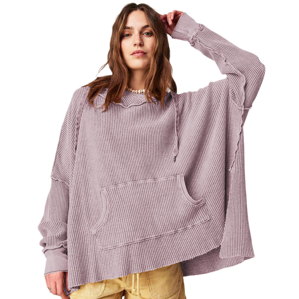 Female Loose Sweater Fashion Brand Hooded