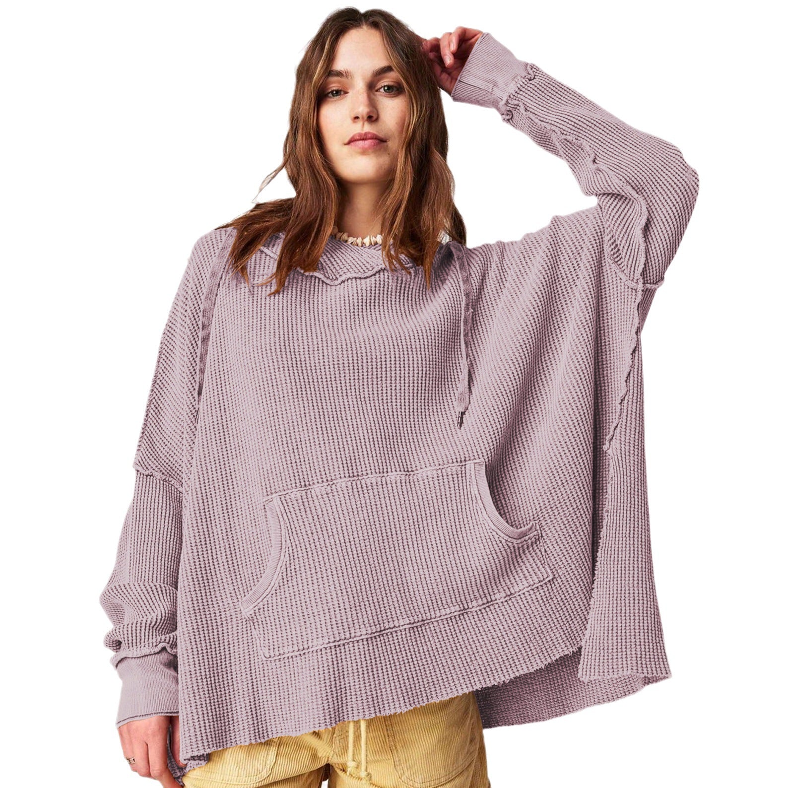 Female Loose Sweater Fashion Brand Hooded