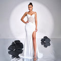Sequin Long Prom Dress | Birthday Party Evening Gown Women