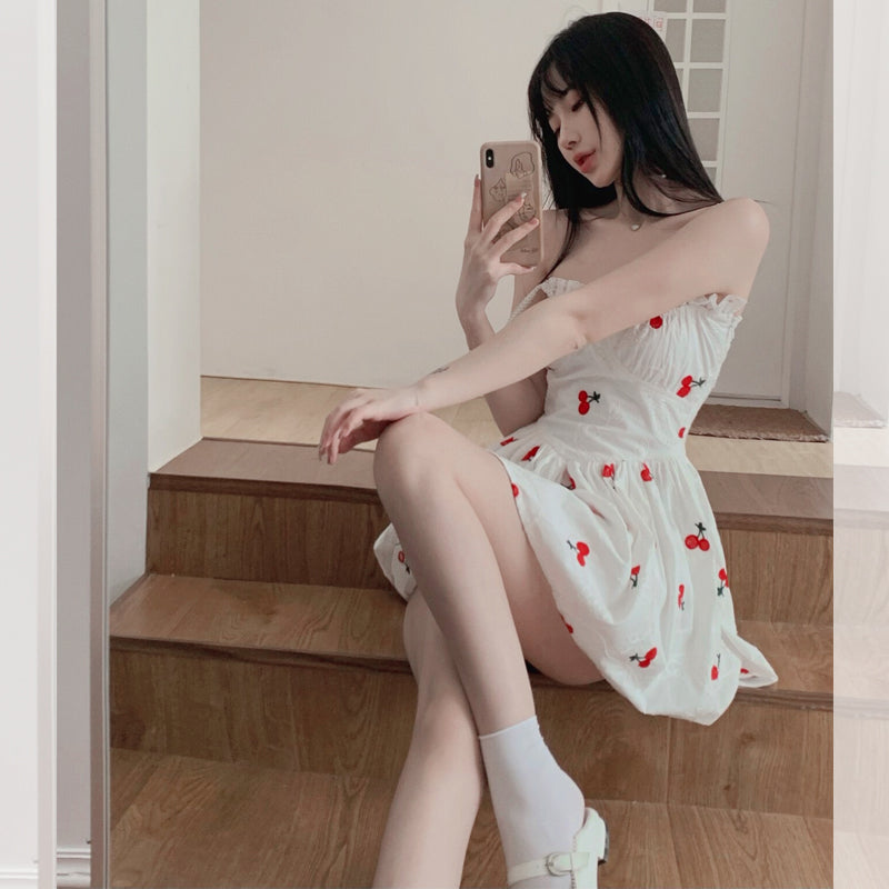 Summer Cute Strap Dress Girl