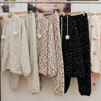Lace Jacquard Sweet And Cute Coral Fleece Hooded Pajamas For Women
