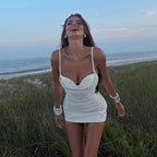Chic Waist-cinching Figure-flattering Dress