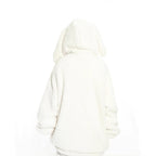 Cute Rabbit Hand Claw Big Ears Lamb Wool Coat