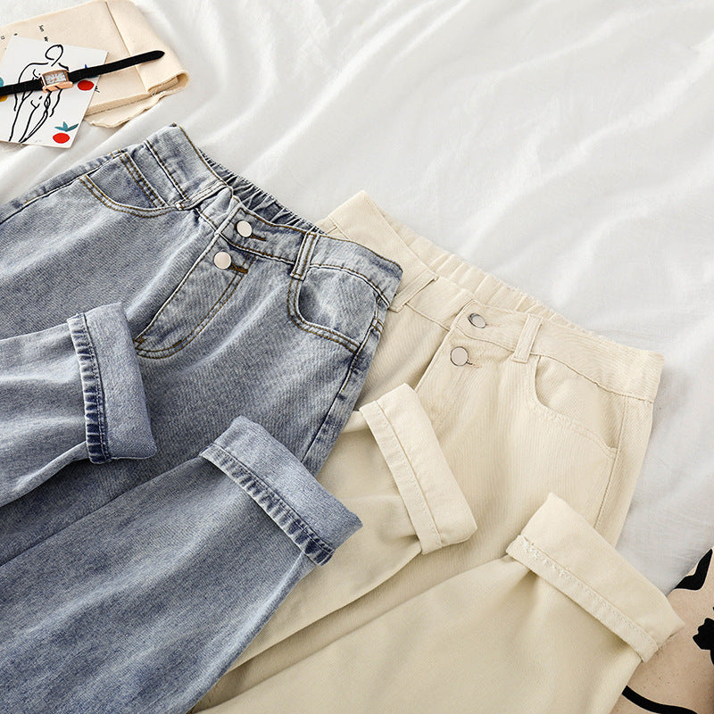 Light Blue Straight Jeans