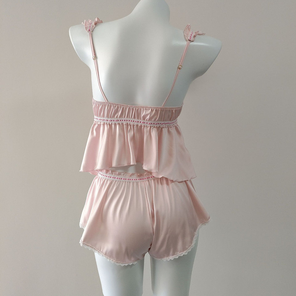 Silk Camisole Nightgown | Backless Satin Slip Dress Sleepwear