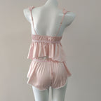 Silk Camisole Nightgown | Backless Satin Slip Dress Sleepwear