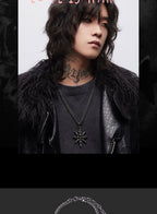 Original Punk-goth Niche Heavy-duty Cross Necklace