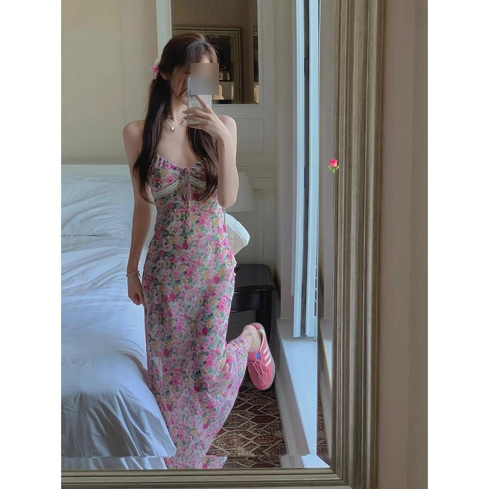 Women's Waist Slimming Vacation Elegant Long Dress