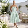 Strap-back Soft-style Dress Womens Backless Dress