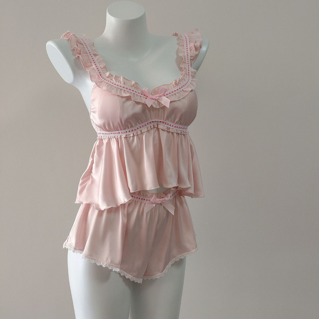 Silk Camisole Nightgown | Backless Satin Slip Dress Sleepwear