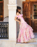 Seaside Vacation Style Suspender Skirt Yarn French Ruffled Beach Dress