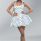 Halter Neck Waist-Cinching Dress | Elegant Going Out Dress Women