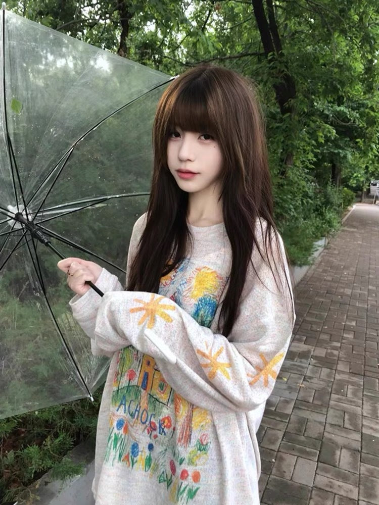Sheer Mesh Long Sleeve Top | Y2K Fairy Grunge Aesthetic Tee