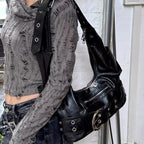 American-style Chic Underarm Bag In A Spicy-girl Vibe, Large Capacity And Super Versatile