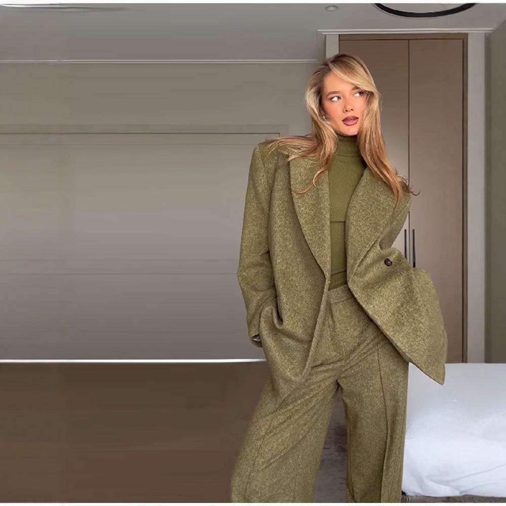 Elegant Suit Set Women | Old Money Chic Two-Piece Office Look