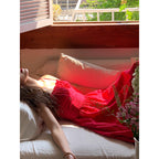 White Seaside Vacation Strap Dress For Women