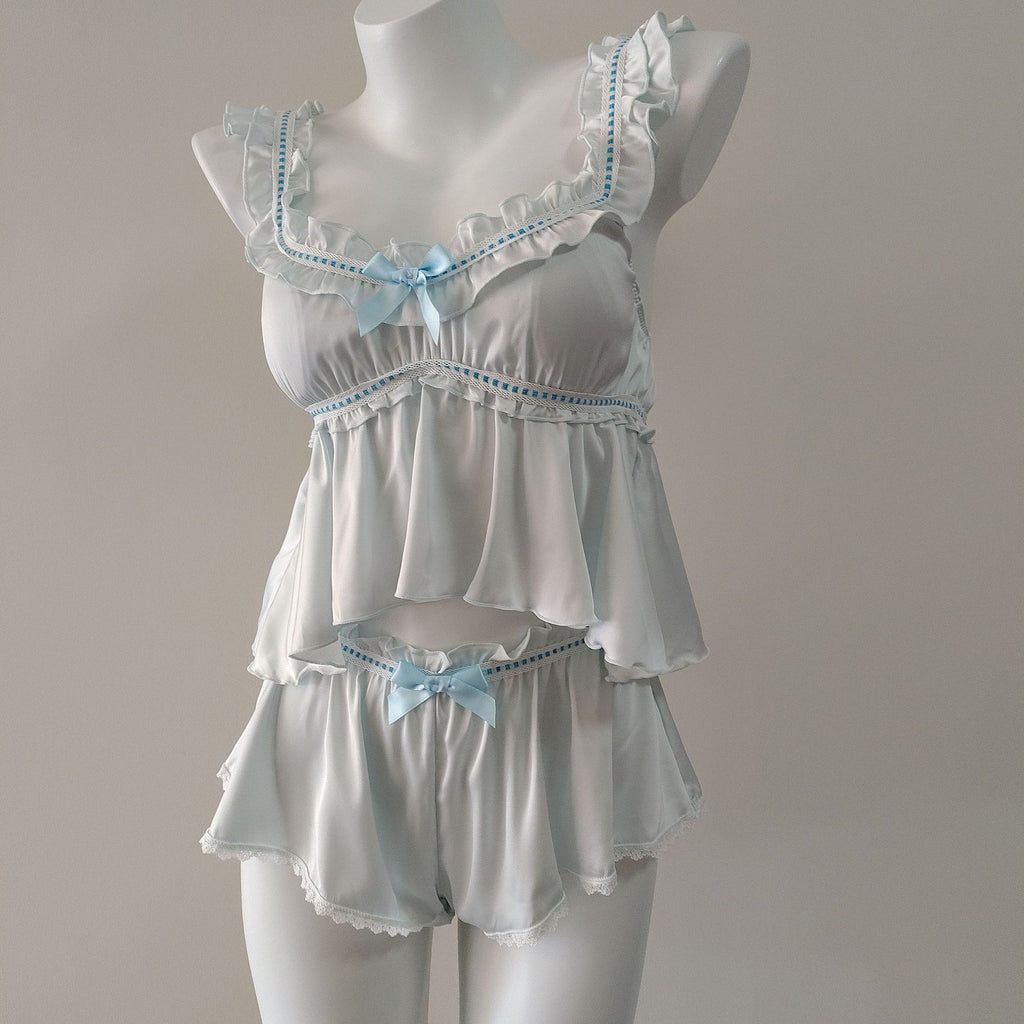 Silk Camisole Nightgown | Backless Satin Slip Dress Sleepwear