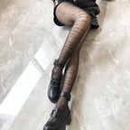 10D Brand Tide Brand Letter Stockings All-match Style