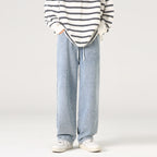 American Retro Washed Jeans For Men