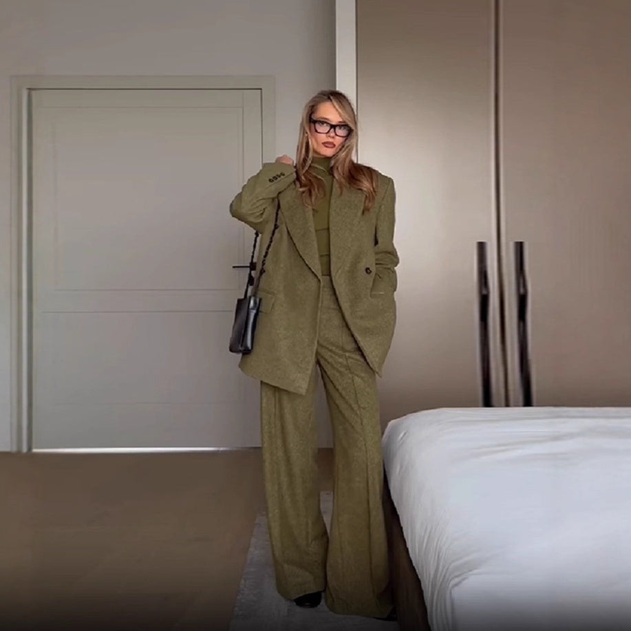 Elegant Suit Set Women | Old Money Chic Two-Piece Office Look