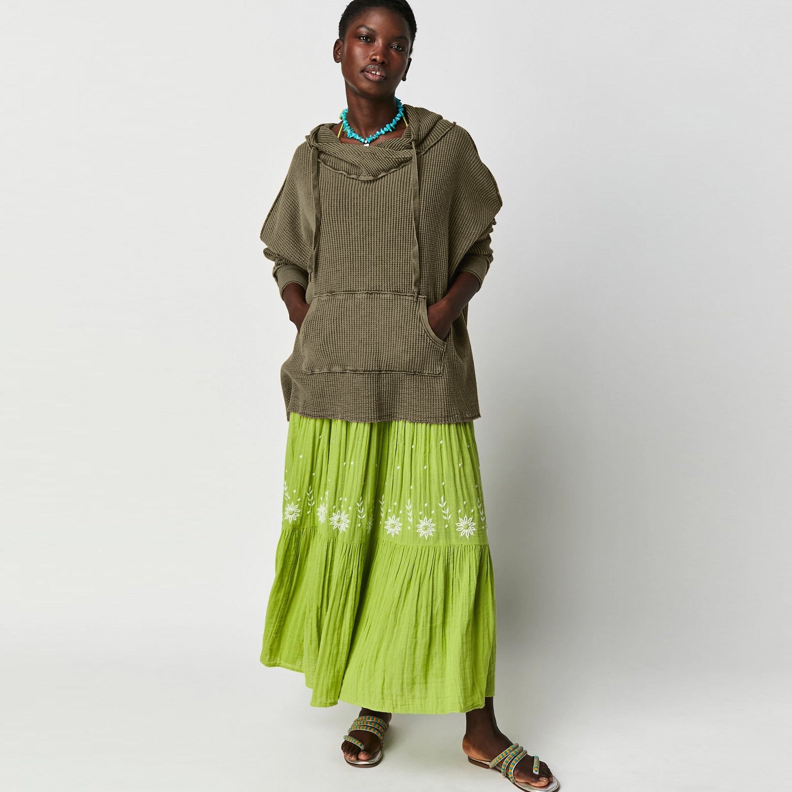 Female Loose Sweater Fashion Brand Hooded