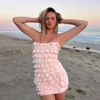 Backless Sheath Vacation Style Dress